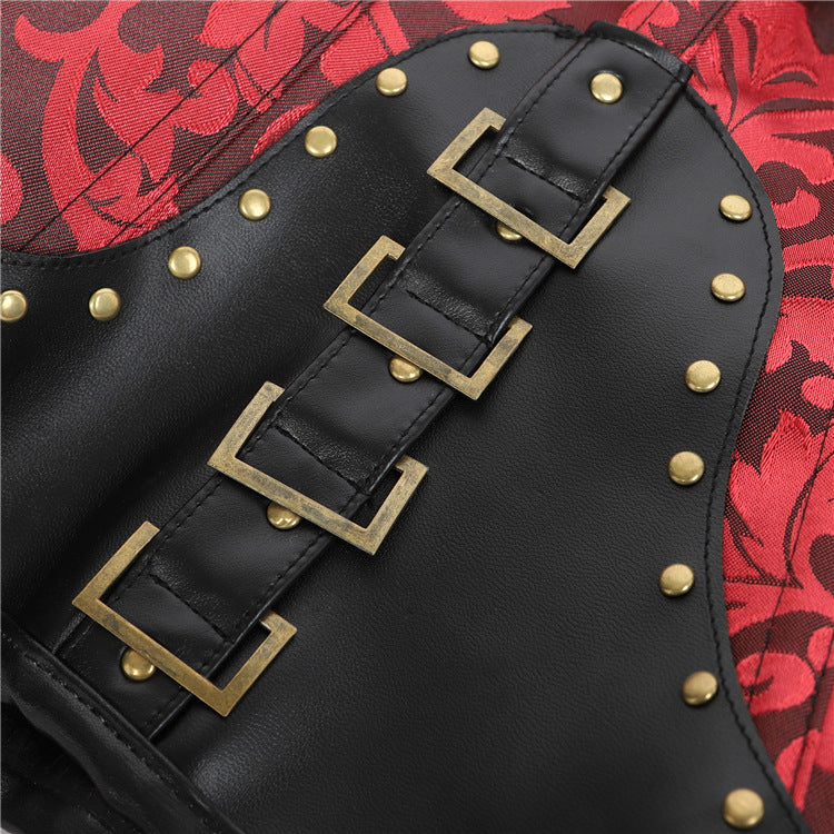 Steampunk Steel Boned Gothic Overbust Corsets