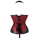 Steampunk Steel Boned Gothic Overbust Corsets