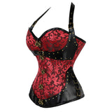 Steampunk Steel Boned Gothic Overbust Corsets