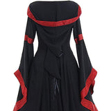 Victorian Witch Halloween Costume for Women Vampire Medieval Renaissance Dress