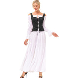 Women Pirate Renaissance Vest Cosplay Costume Peasant Bodice
