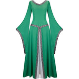 Women Renaissance Halloween Medieval Costume Faire Gothic Gown