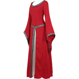 Women Renaissance Halloween Medieval Costume Faire Gothic Gown