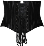 Women's 26 Steel Boned Corset Short Torso Heavy Duty Waist Training Corsets