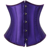 Women's Lace Up Boned Underbust Waist Trainer Corset