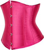 Women's Lace Up Boned Underbust Waist Trainer Corset