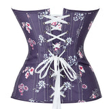 Women's Vintage Palace Body Shaper Strapless Overbust Corset