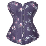 Women's Vintage Palace Body Shaper Strapless Overbust Corset