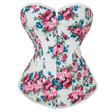 Women's Vintage Palace Body Shaper Strapless Overbust Corset