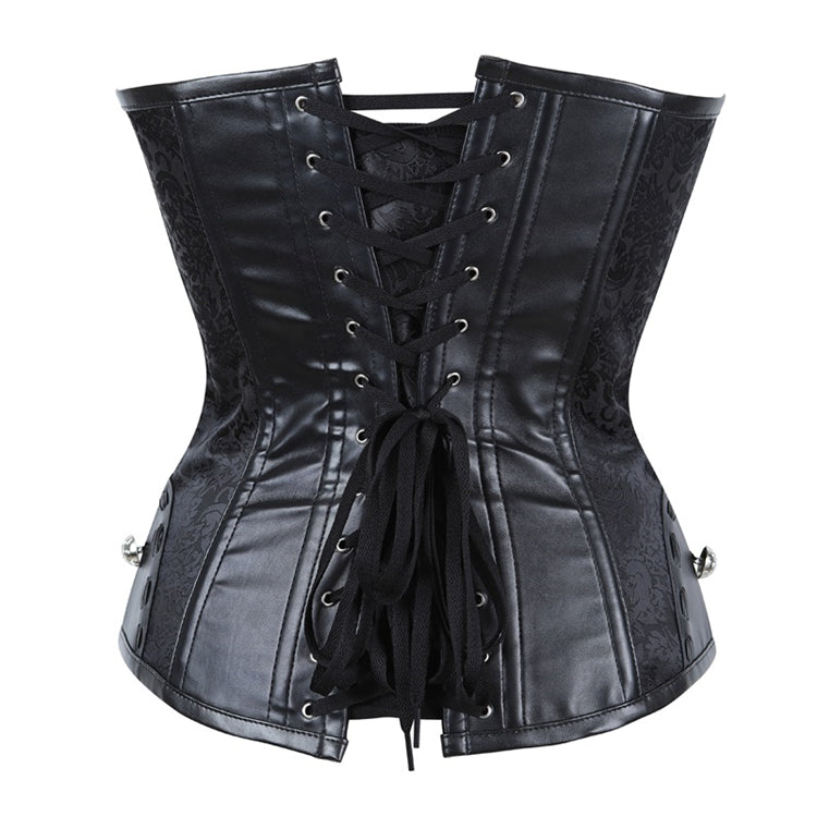 Women's Steel Boned Gothic Steampunk  Waist Corset