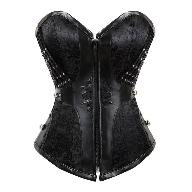 Women's Steel Boned Gothic Steampunk  Waist Corset