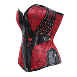 Women's Steel Boned Gothic Steampunk  Waist Corset