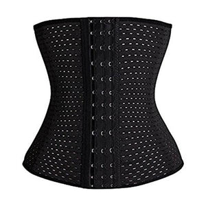 Ventilate Waist Trainers Hole Latex Waist Cincher