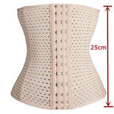 Ventilate Waist Trainers Hole Latex Waist Cincher