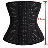 Ventilate Waist Trainers Hole Latex Waist Cincher