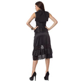 Plus Size Corsets Gothic Victorian Steampunk Costumes Outfits with Skirt