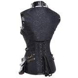 Plus Size Corsets Gothic Victorian Steampunk Costumes Outfits with Skirt