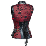 Plus Size Corsets Gothic Victorian Steampunk Costumes Outfits with Skirt